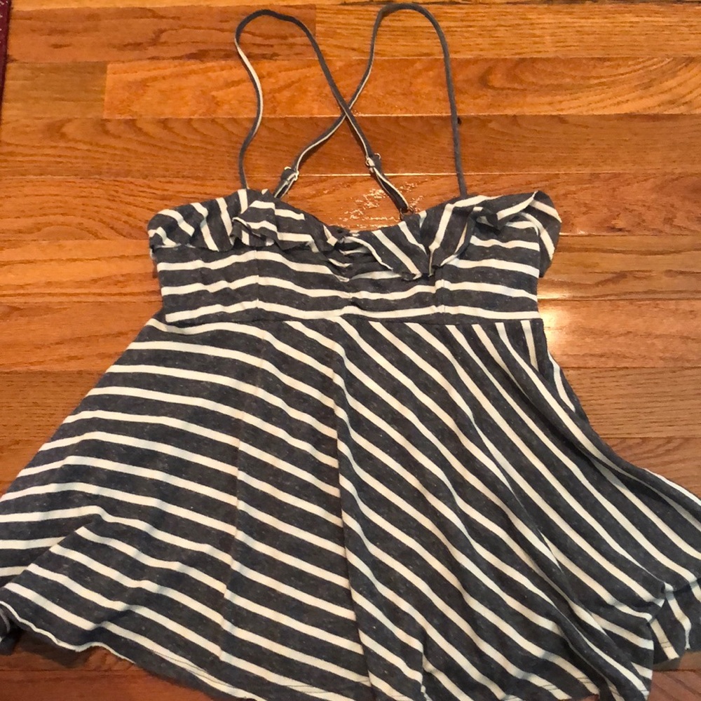 FP Skinny Strap Flowy Beach Top